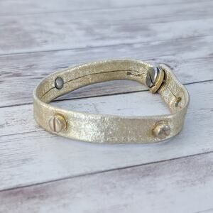 Gold Tone Bracelet - GB Brand - Condition Issues